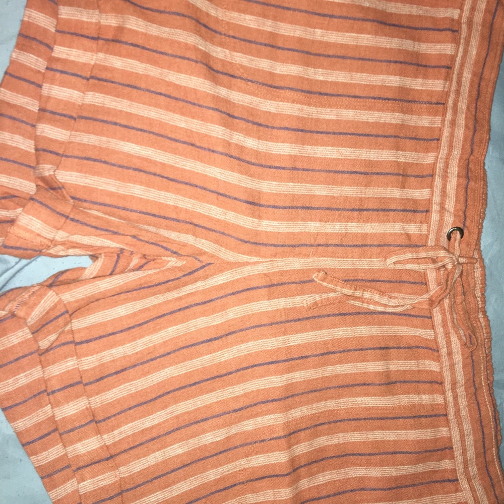 Peach ,Tan , navy  Bermuda shorts